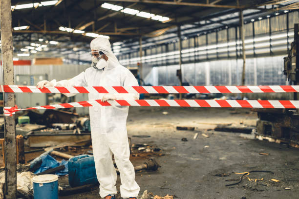 Professional Hoarding Cleanup technician working in Pottsville, PA